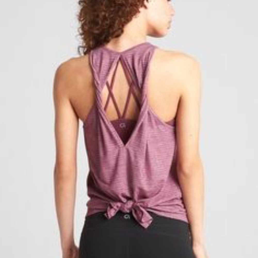 GapFit Breathe Open Back Tank Top